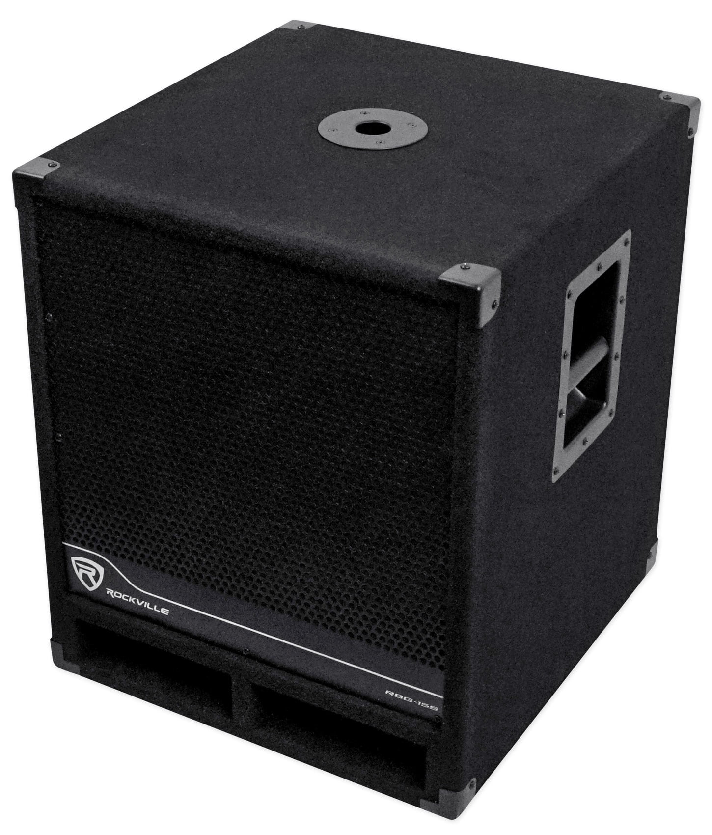 (2) Rockville RPG12 12" Active DJ PA Speakers+Dual Mount+15" Powered Subwoofer