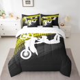 thumbnail image 2 of YST 7-Piece Dirt Bike Comforter Set, Polyester, Full Size, 7 Count, 2 of 5