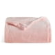 thumbnail image 1 of Manta polar para cama, color rosa, 300 g/m², suave y ligera, doble talla XL, 1 of 8