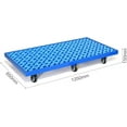 thumbnail image 2 of GXCZ Modular Spill Platform With Drain, Industrial Large Leakproof Containment Tray, Metal Grid Pad Pallet, Spill Containment Platform For Oil Drum ( Color : Blue , Size : 65x65x15cm/25.59x25.59x5.9in ), 2 of 8