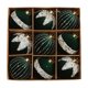 thumbnail image 2 of Uuiauoio Flocking Ornament Set 9-Pack Christmas Tree Balls,Plastic Decorative Pendants with Assorted Textures for Holiday Home Decor, Xmas Party Supplies, 2 of 6
