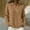 Khaki, variant on WTXUE Women's Buttoned Polo Knit Sweater Comfortable Soft Long Sleeve Shirt Fall Fashion Tops Relaxed Fit Tunic Dressy Casual Pullover Sweater Clothes Cute Trendy Work Outfits Khaki L