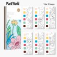 thumbnail image 3 of Watercolor Painting Supplies Mini Paint Pads Kit Portable Watercolor Book Coloring Set for Adults and Kids for Art Projects, 3 of 3