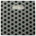 thumbnail image 6 of Design Imports Polyester Cube Honeycomb Black Square, 11"x11"x11", 100% Polyester, Black, 6 of 6