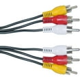 thumbnail image 2 of CableWholesale 10R1-03112 RCA Audio  Video Cable  3 RCA Male  12 foot, 2 of 2