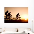 thumbnail image 1 of Friends Bicycles Wall Mural by Wallmonkeys Peel and Stick Graphic (48 in W x 31 in H) WM147127, 1 of 4