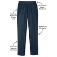 thumbnail image 4 of Woman Within Plus Size Tall Straight Leg Fineline Pull-On Stretch Denim Jeans, 4 of 6