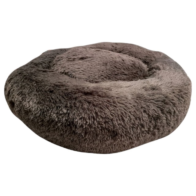 CAMA PARA PERRO ANTIESTRES EXTRA GRANDE PLUS 120CM DIAMETRO GRIS OBSCURO LUNICS LUNICS CAMA CIRCULAR
