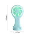 thumbnail image 3 of UttpKLBx Silent Fan Personal Quiet Cooling Fan Mini Air Cooling Fan for Room Mini Personal Fan Handheld, for Room Office Bedroom (Green), 3 of 9