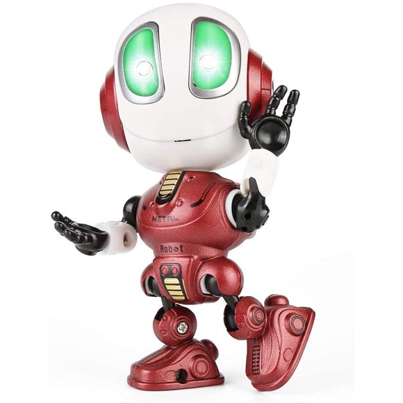 Talking Robots, Fun Interactive Voice Control Touch, Colorful Flashing Lights, Head Sensing, Electronic Toys, Interactive Toys, For 3-12 Years Children & Toddlers