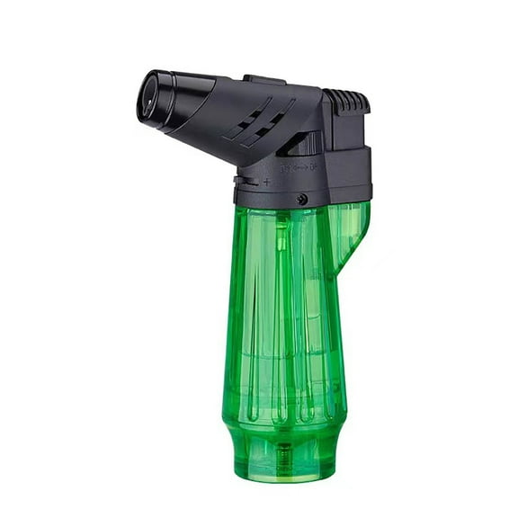 Torch Lighters ,Windproof Refillable Lighter,Adjust Jet Flame,Used For Barbecue Kitchen Fireplace Candles Etc(Gas Not Included)