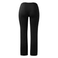thumbnail image 6 of Womens Yoga Pants Straight Leg Comfy Drawstring Running Long Active Casual Sweatpants Casual Pants for Women for Work plus Size Womens Petite Pants Casual Pants Women Straight Leg Business Casual, 6 of 6