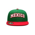 thumbnail image 2 of Knite Gorra Mexico Classic Snapback Tricolor Bordado Alto Relieve World Cup, 2 of 5