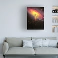 thumbnail image 2 of Canvas Wall Art - Francis Minoza 'Mr. Galaxy' Wall Art for Living Room, Bedroom, or Office D?cor by Trademark Fine Art - 18 x 24 Inches, 2 of 4