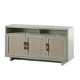 thumbnail image 6 of Twin Star Home TV Stand with Fabric Doors for TVs up to 60", Fairfax Oak, 6 of 8