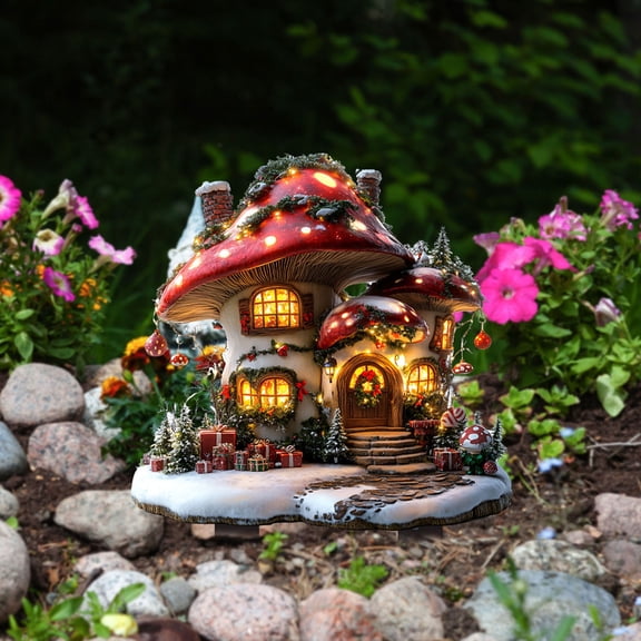 Flower Pot Standing Card Garden Wooden Stake Family Courtyard Garden Decorative Ground Plug Of The Day Gifts For Womem/Men