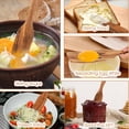 thumbnail image 4 of 5Pcs Wooden Spatula Set Natural Wooden Kitchen Utensil Set Heat Resistant Non-Stick Wooden Spoons Tools for Cooking, 4 of 8