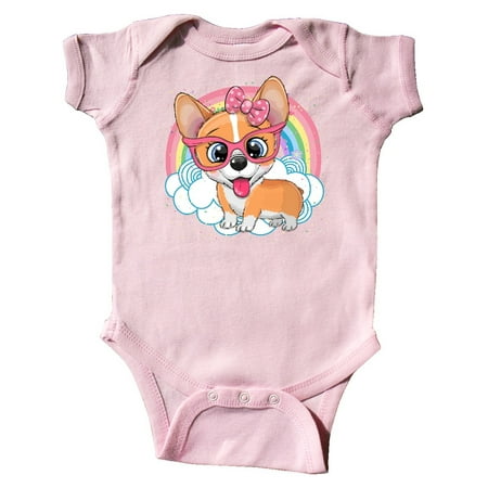 

Inktastic Corgi Gifts Dog Lover Gift Baby Girl Bodysuit