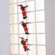 thumbnail image 3 of Christmas Pendant Santa Claus Climbing Stairs Decoration for Indoor and Outdoor Tree Decor, 3 of 5