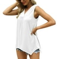 thumbnail image 2 of Fantaslook V Neck Tank Top for Women Casual Flowy Tunic Sleeveless Tops Summer Shirts, 2 of 6