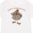 thumbnail image 4 of Inktastic Happy Thanksgiving Boys or Girls Long Sleeve Toddler T-Shirt, 4 of 5