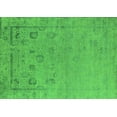 thumbnail image 1 of Ahgly Company Indoor Rectangle Oriental Green Industrial Area Rugs, 2' x 5', 1 of 4