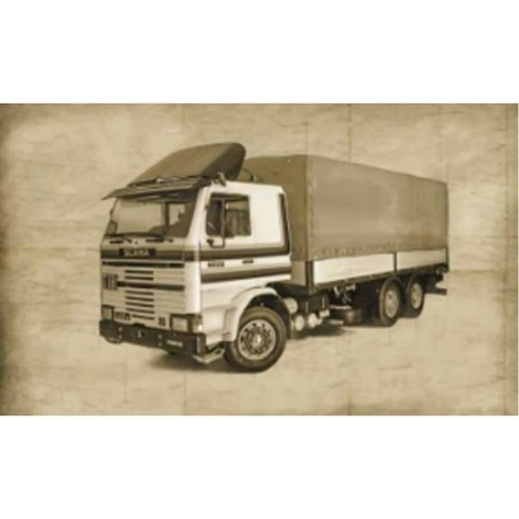 Italeri 90762 Scania 142H 6x2 Canvas, 1:24 Scale, Plastic Model Kit/Model Assembly