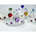 thumbnail image 5 of 16 Piece Set of Girl Princess Rhinestone Crown, Colorful Crystal Headband, Birthday Party Dance Decoration, 5 of 6