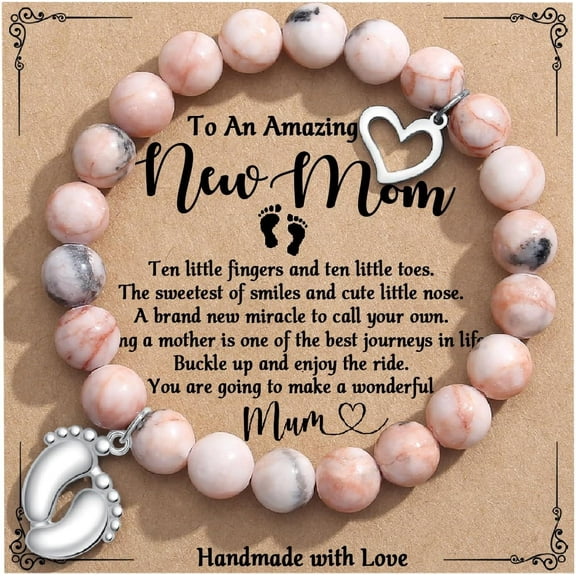 First Mother's Day Gifts for New Mom, New Mom Gifts for Women, First Time Mommy Mama To Be Bracelet
