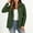 Blackish Green, variant on Women's Cardigan Waterproof Jacket Women with Hood and Zipper Lightweight Outdoor Jacket for Camping Trips