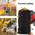 thumbnail image 4 of Lawn Tractor Leaf Bag for Riding Lawn Mower, 96 × 56 Inch, 210D Oxford Cloth Wear-Resistant,, 4 of 5