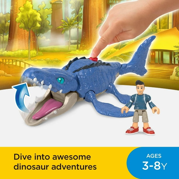 Jurassic Mosasaurus & Kenji | Toy sets for department stores