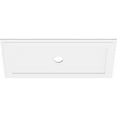 thumbnail image 2 of 38"W x 19"H x 3"ID x 13 1/4"C x 1"P Rectangle Architectural Grade PVC Contemporary Ceiling Medallion, 2 of 11