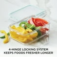 thumbnail image 6 of LOCKnLOCK 37-Ounce Warp, Stain, Odor Resistant Purely Better Rectangular Food Storage Container, 6 of 8