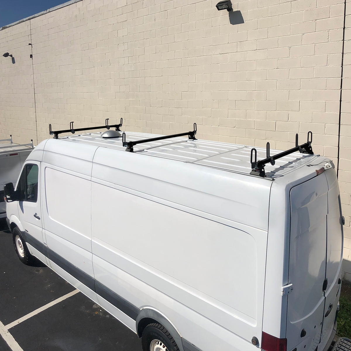 Vantech GFY Heavy Duty 3 Bar Ladder Roof Rack Fits Mercedes/Dodge ...