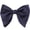 Navy Blue, variant on Men Big Bow Ties, Classic Solid Bowtie Adjustable Formal Neck Bowtie Tux Bowtie For Men Wedding Party Accessories