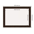 thumbnail image 4 of Amanti Art White Cork Board Framed William Mottled Bronze Narrow Bulletin Board 32 in. x 24 in., 4 of 7