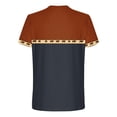thumbnail image 4 of Jinhomg Mens Casual Graphic T-Shirts Vintage Western Animal Print Tees Big and Tall Comfy Short Sleeve Crew Neck Tops 2025 Daily Wear Navy XL, 4 of 6