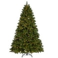 thumbnail image 2 of 7.5 ft. Pre-Lit Feel Real® Artificial Downswept Douglas® Fir Christmas Tree, Green, Dual Color® LED Cosmic Lights, Includes Stand and PowerConnect, 2 of 5