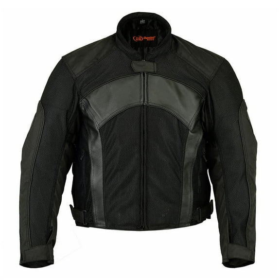 Daniel Smart Men’s Motorcycle Jacket - All Season Sporty Mesh Motorcycle Jacket – Maximum Airflow and Protection