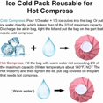 thumbnail image 5 of Ice Bag, 6 Inch Reusable Injury Ice Packs, Hot Water Bag for Pain, 5 of 5
