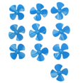 thumbnail image 1 of 10 Pcs 80 mm 4 Blade Propeller Plastic DIY Rotating Toy Model Accessories with 2 mm Hole XR‑149, 1 of 5