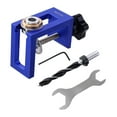 thumbnail image 5 of figatia Drill Guide Locator for Cabinet Door Rebounder,Cabinet Hardware Jig Punch Locator Drill Guide for Shelf, Woodworking, Home With 1 Bit, 5 of 8