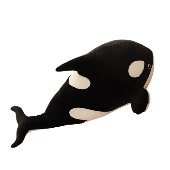 Whale Shark Plush Figure, Soft Marine Animal Decorative Plush for Home or Desk Display