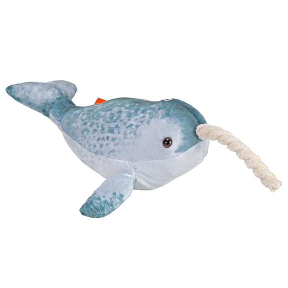 Wild Republic Narwhal Plush, Stuffed Animal, Plush Toy, Gifts for Kids, Living Ocean, 12 Inches