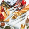 thumbnail image 4 of Beautiful 6-Piece Soft Grip Knife Set Hydrangea with Gold Accent by Drew Barrymore, 4 of 8