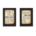 thumbnail image 1 of "Parents" by Susan Ball Printed Framed Wall Art, 1 of 2