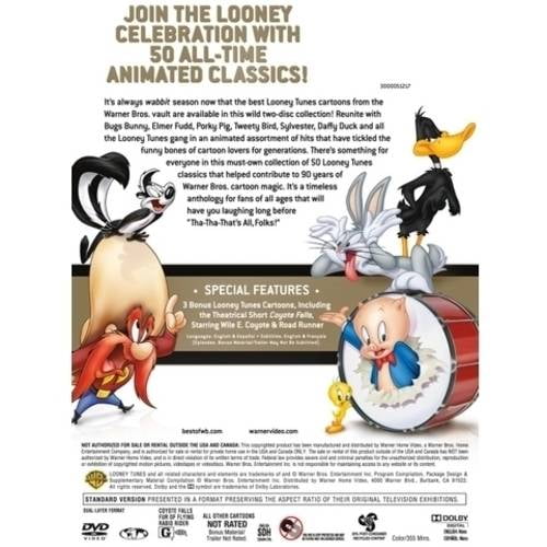Warner Bros. Best of Warner Bros.: 50 Cartoon Collection - Looney Tunes  (DVD) 