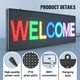 thumbnail image 4 of Letrero LED programable VEVOR Panel de desplazamiento P10 para tienda de mensajes, 4 of 9