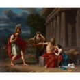 thumbnail image 3 of Jean Antoine Théodore Giroust 17x15 Black Modern Framed Museum Art Print Titled - Oedipus at Colonus (1788), 3 of 5